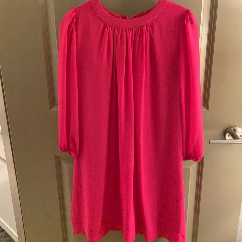 New York and company dress, so pretty on!